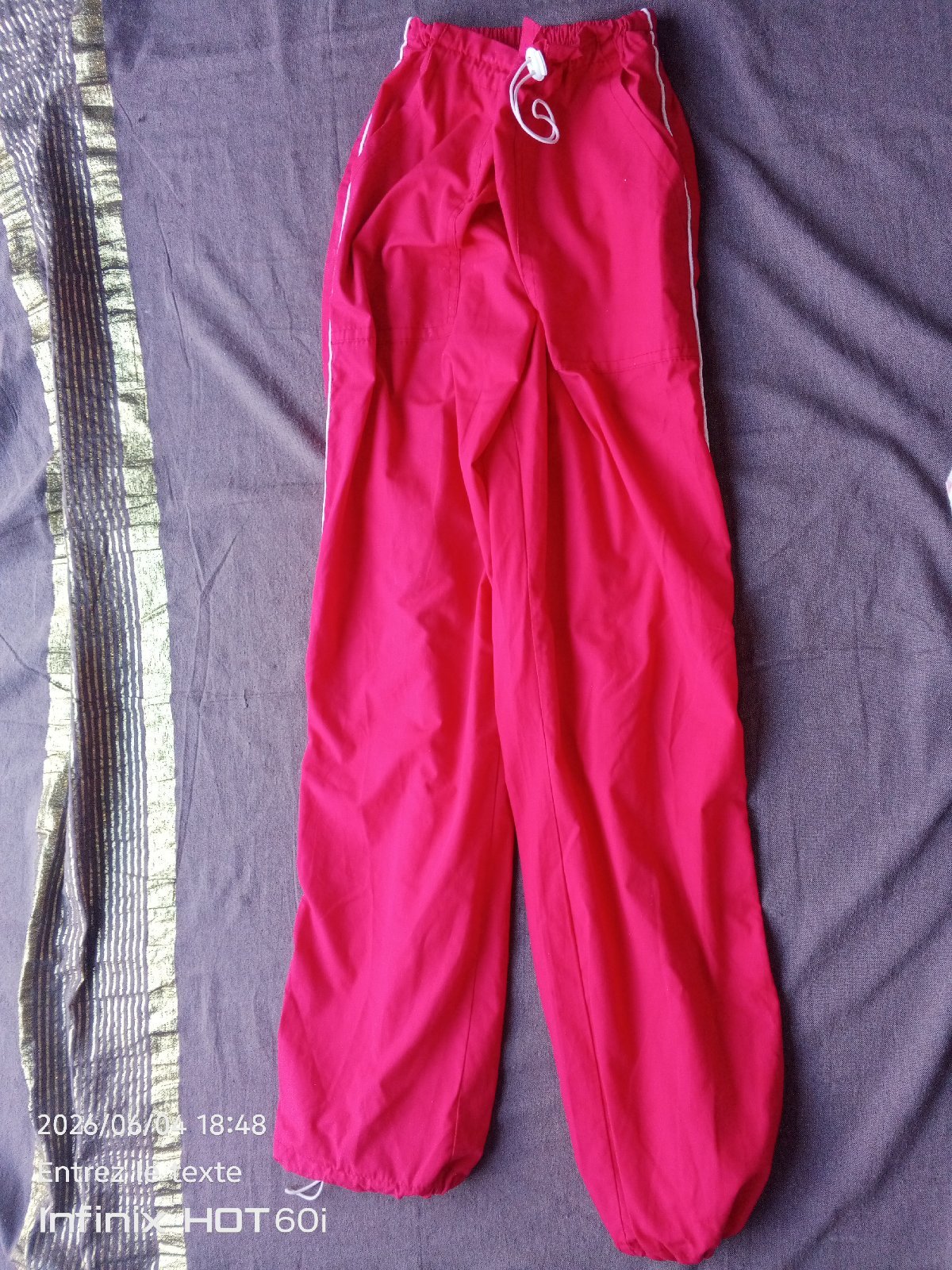 Pantalon sport pdada