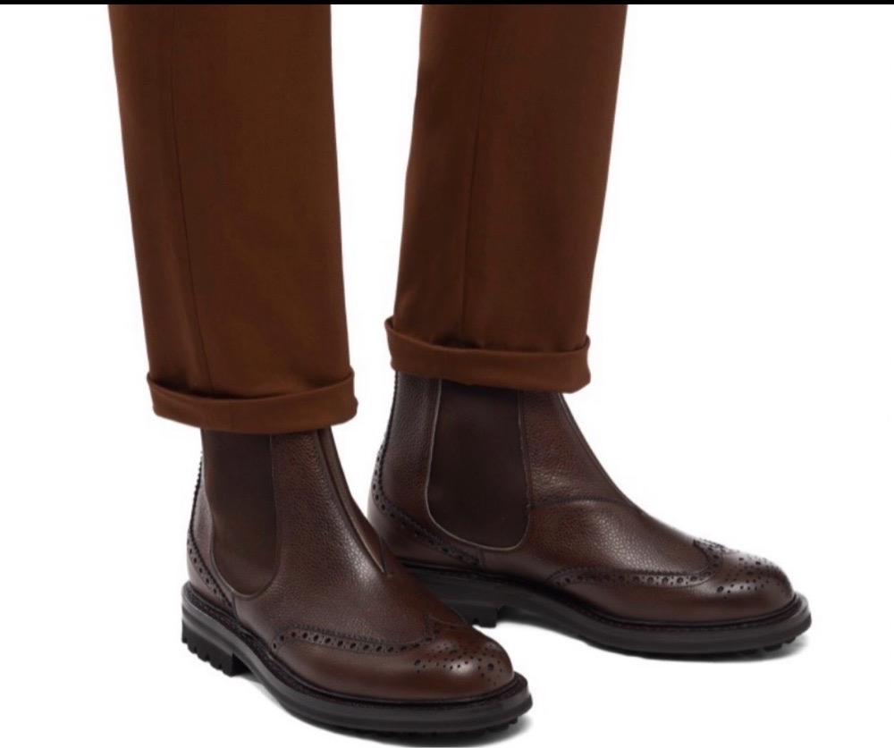 BOOTS CUIR VERITABLE HOMME