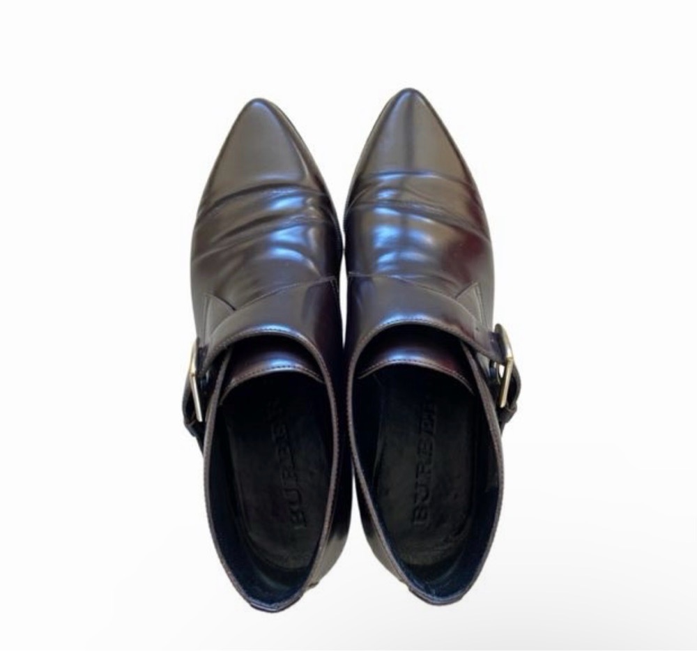 BOTTINE CUIR VERITABLE BURBERRY