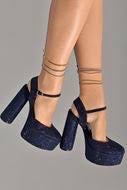 SANDALE PLATEFORME TALON ZARA