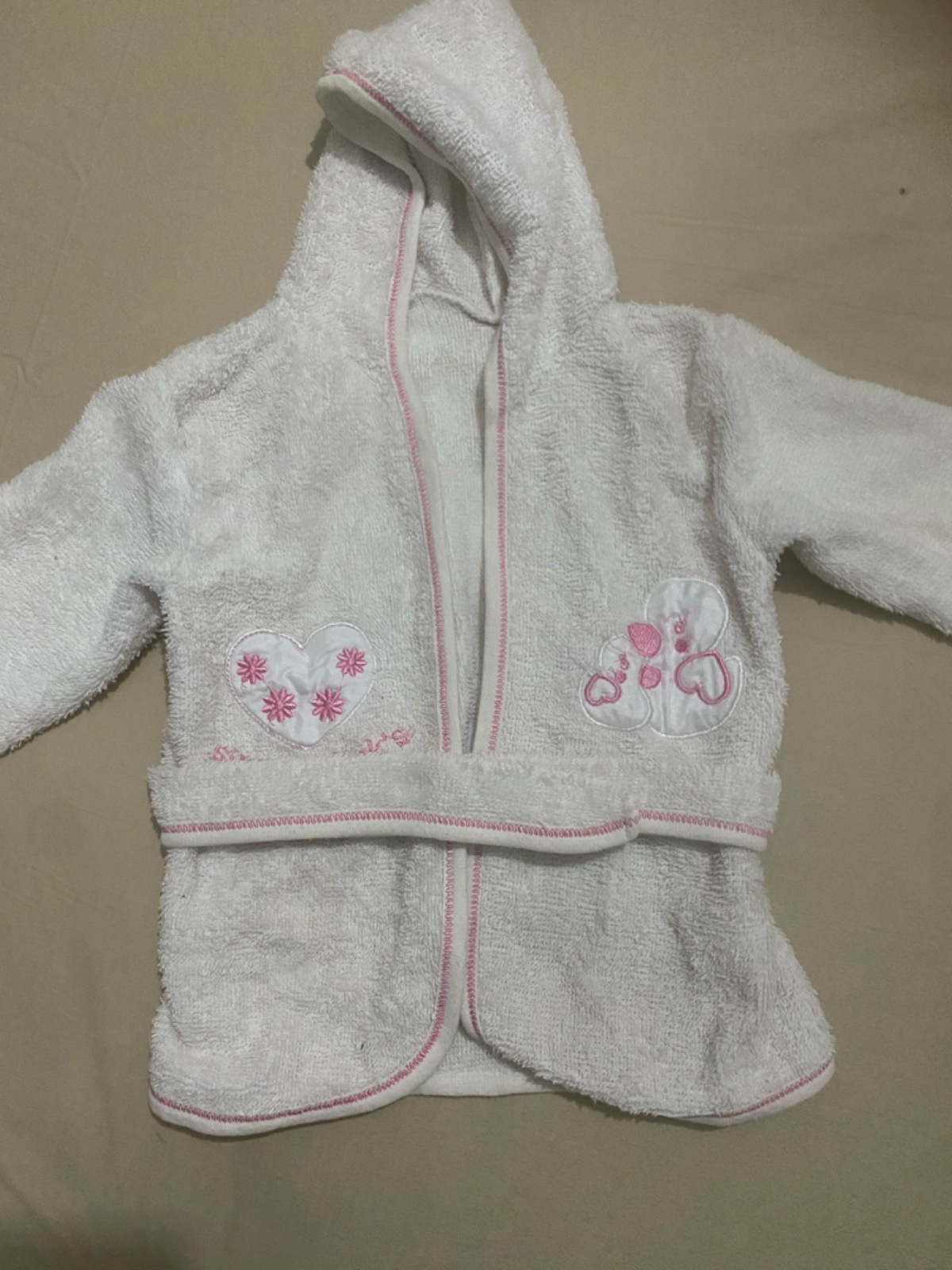 PEIGNOIR FILLE 2/4 ANS