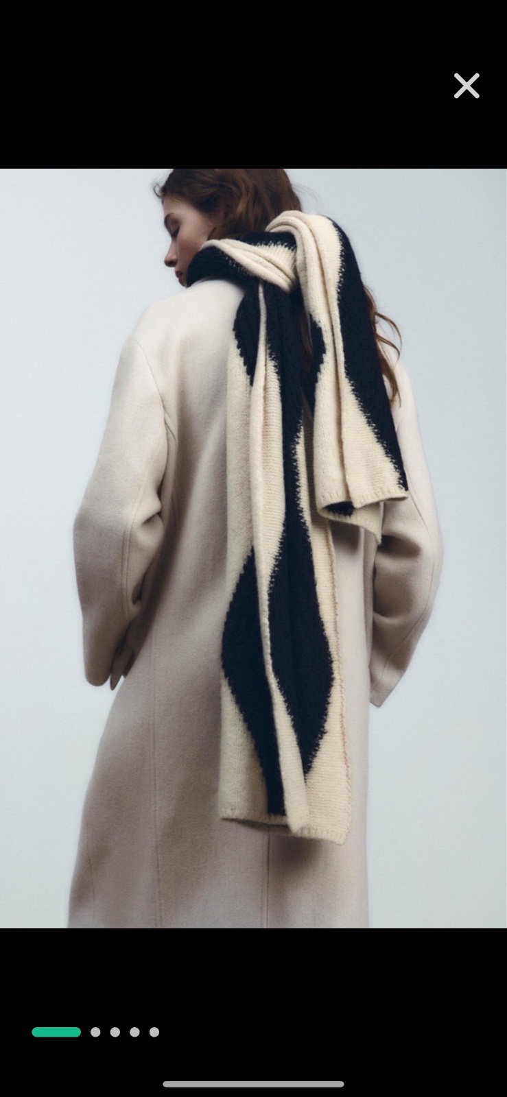 ECHARPE EN LAINE ZARA