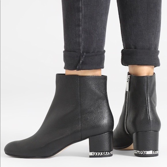 BOTTINE CUIR VERITABLE MICKEAL KORS