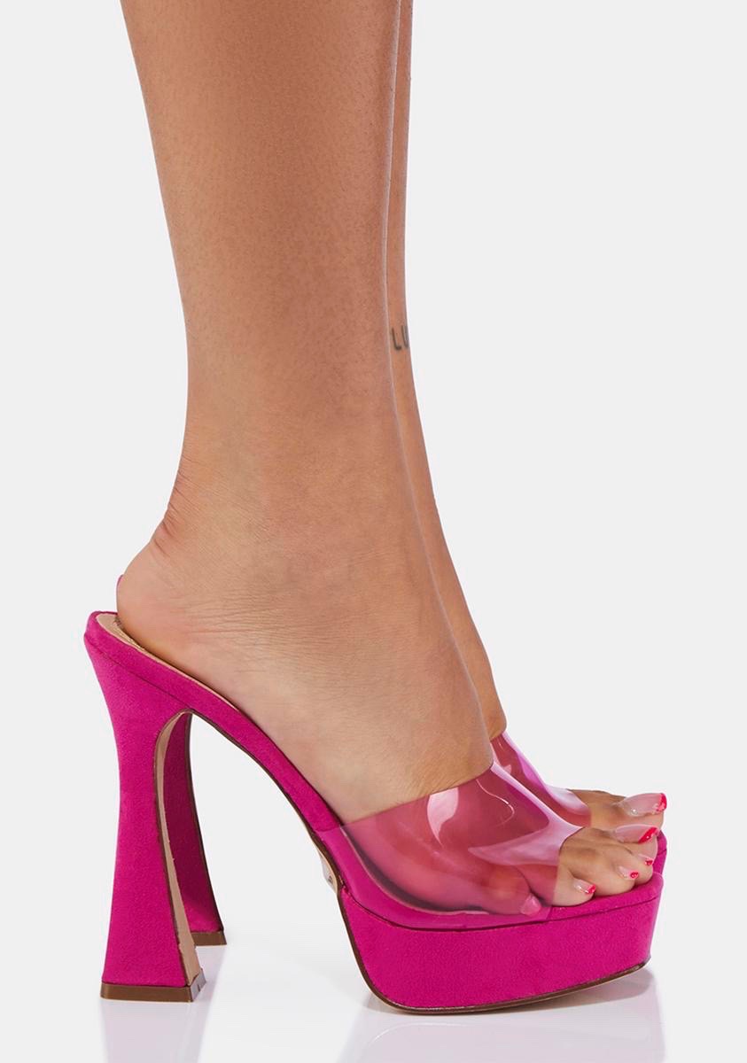 MULES PLATEFORME TALON CHASE CHLOE