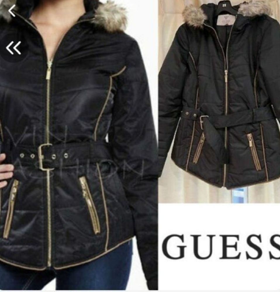 MANTEAU DOUDONNE GUESS AUTHENTIQUE NEUF SANS ÉTIQUETTE 