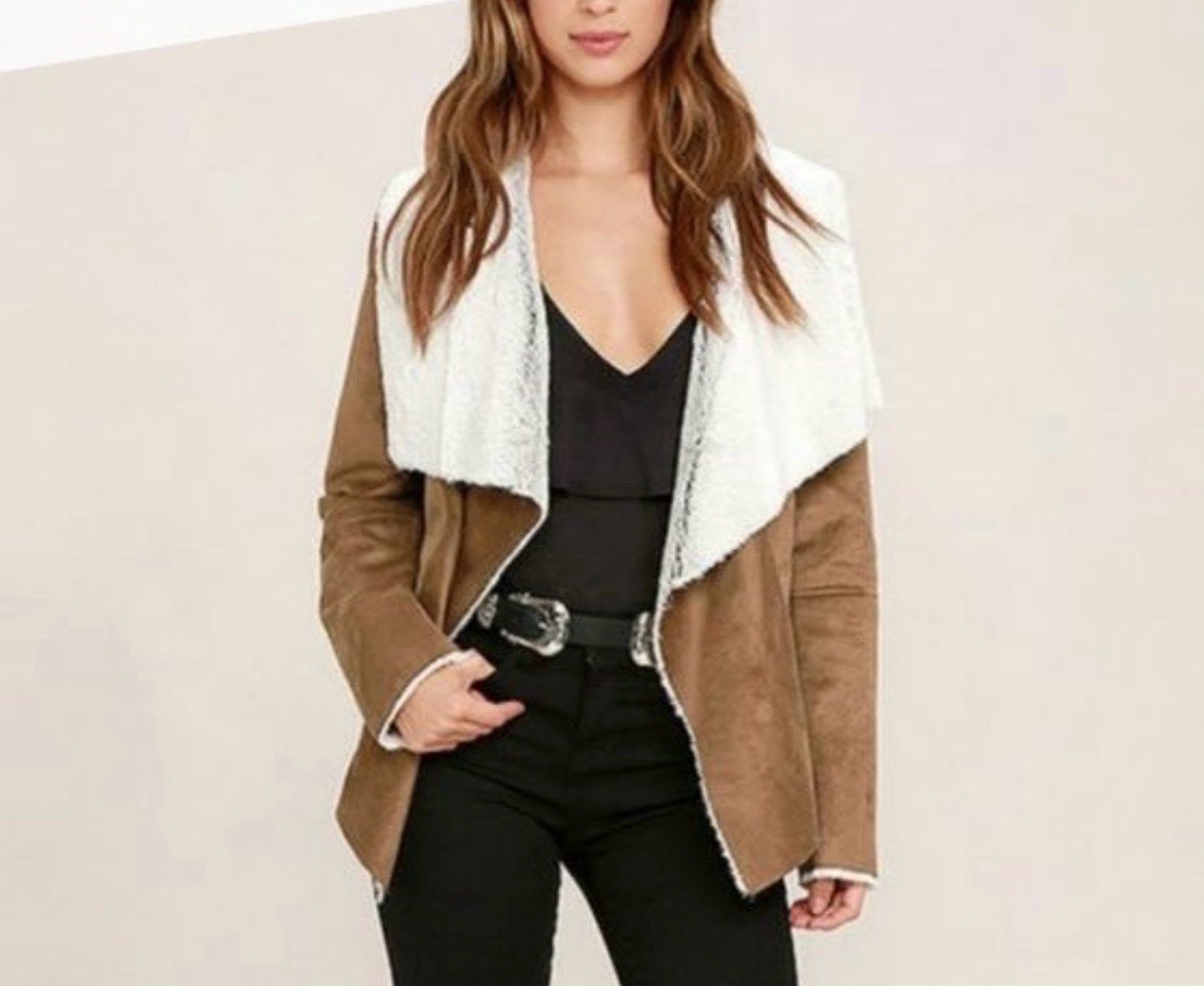 MANTEAU DAIM VILLA NEUF