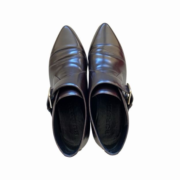 BITTINES CUIR VERITABLE BURBERRY
