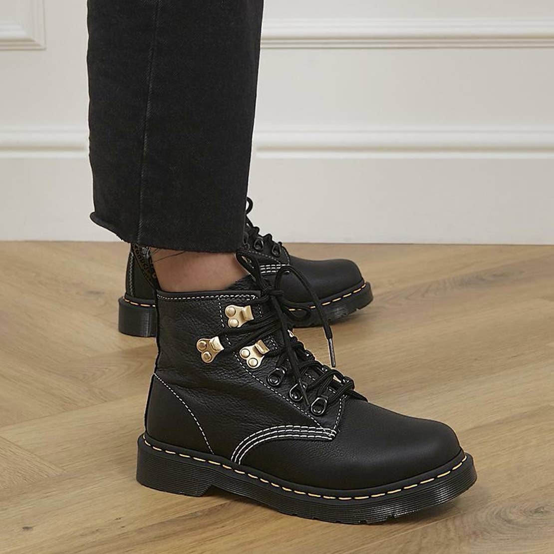 BOTTINES CUIR VERITABLE DR MARTINS