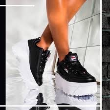 BASKETS PLATEFORME FILA 