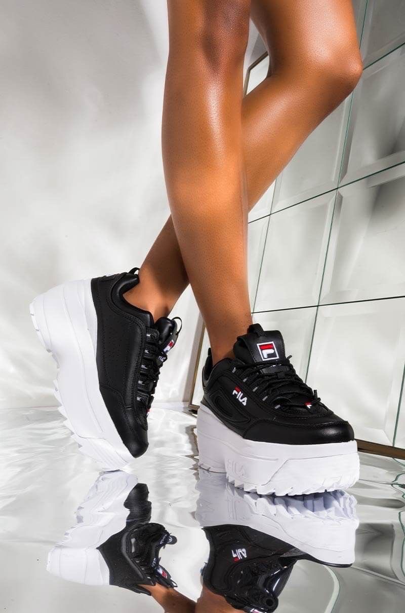 BASKETS  PLATEFORME FILA 