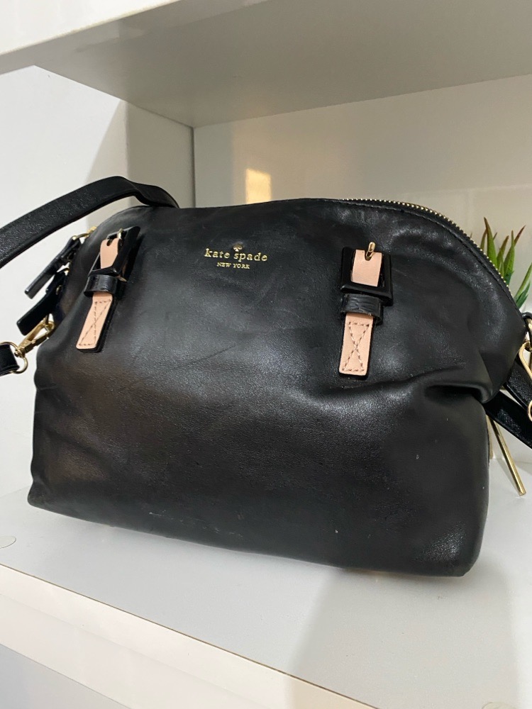 SAC A BANDOULIERE CUIR VERITABLE KATE SPADE
