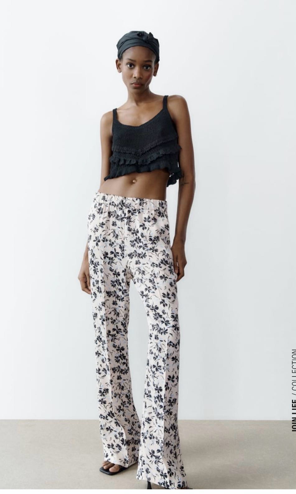 PANTALON LARGE ZARA NEUF AVEC ETIQUETTE