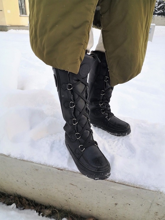 BOTTES CUIR VERITABLE TIMBERLAND STOVARL