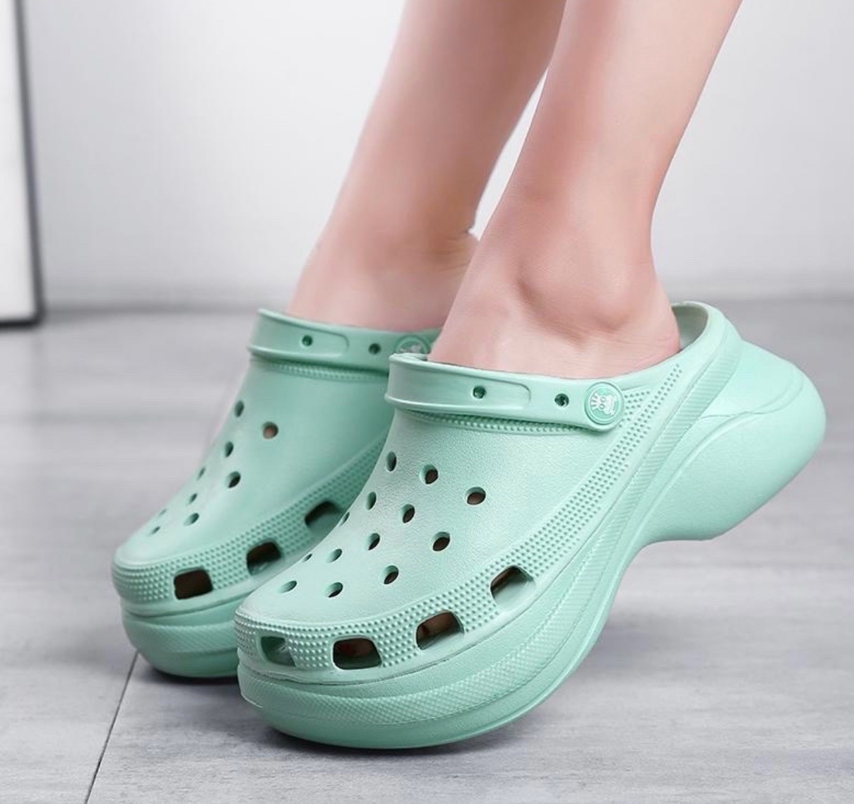 SABOTS PLATEFORME CROCS