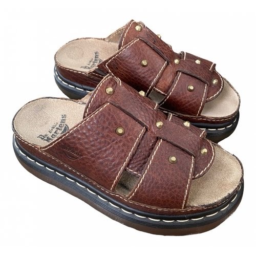 MULES CUIR VERITABLE DR MARTINS