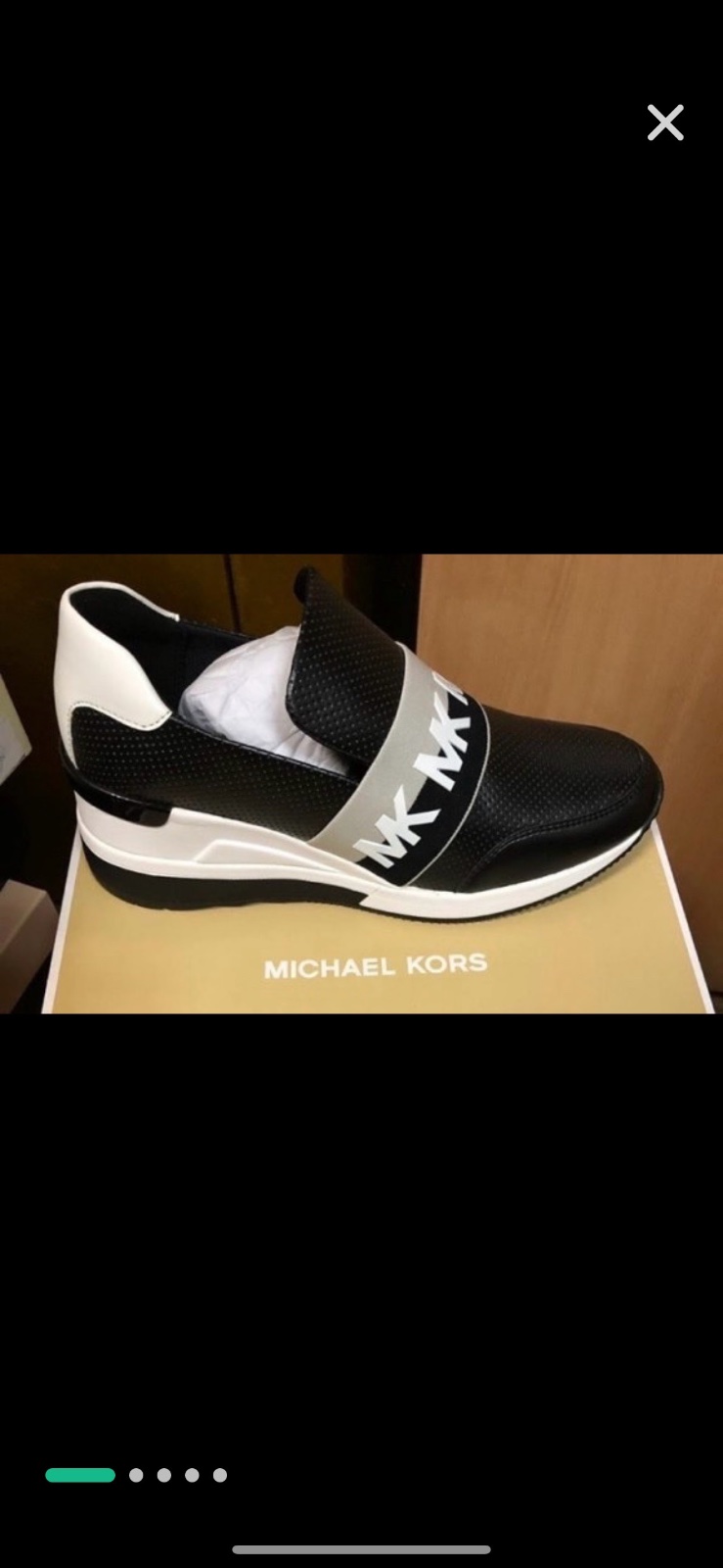 BASKETS  PLATEFORME MICKEAL KORS