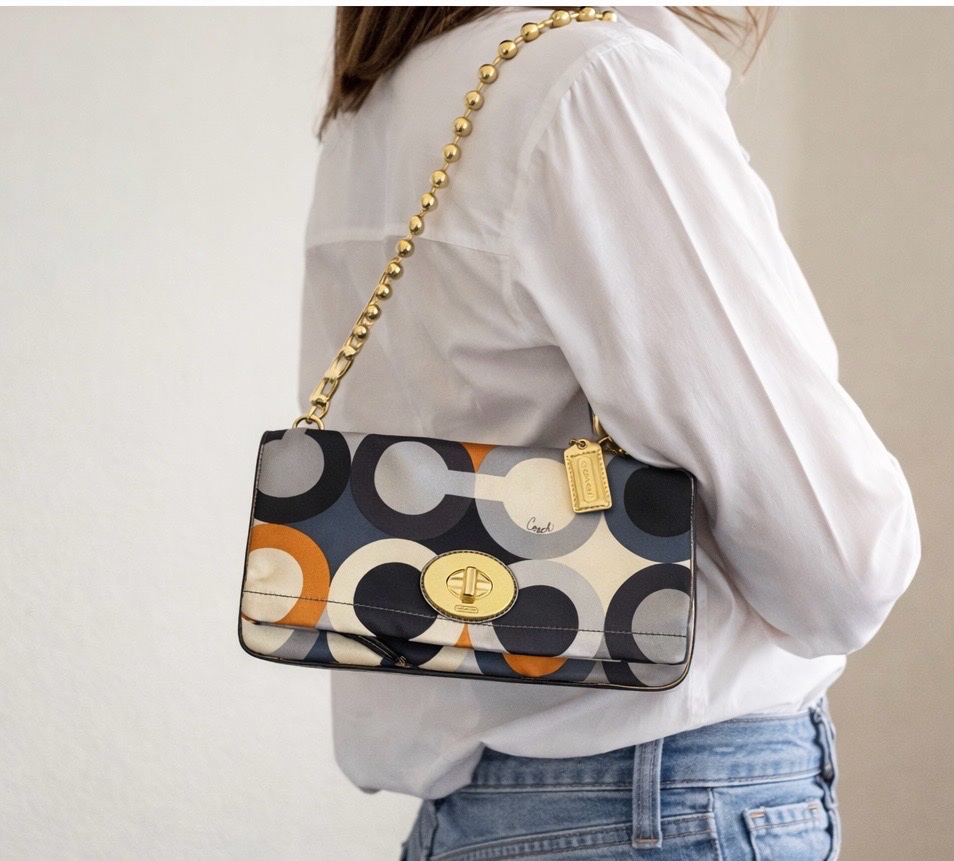 SAC BAGUETTE COACH AUTHENTIQUE