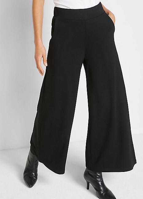 PANTALON EN LAINE LARGE THERSE