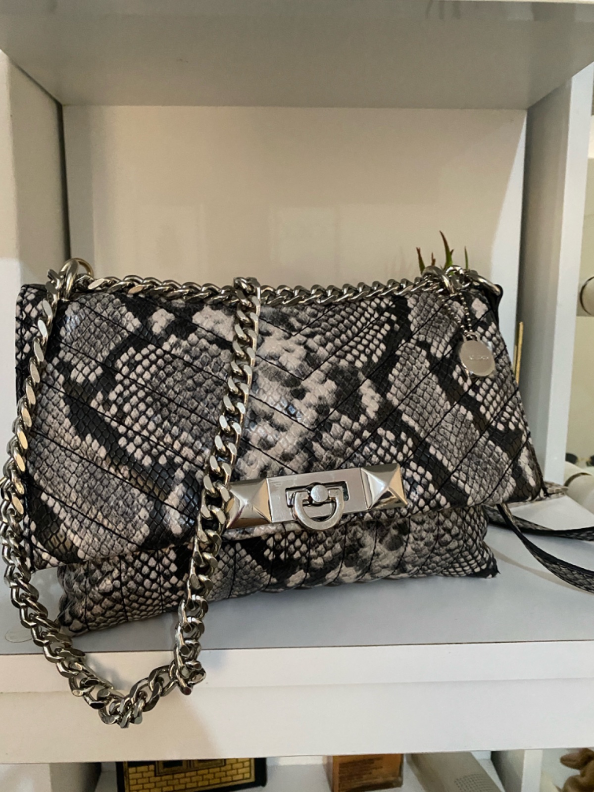 SAC CUIR SERPENT ALDO NEUF