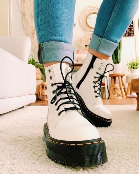 BOTTINE PLATEFORME DR MARTINS
