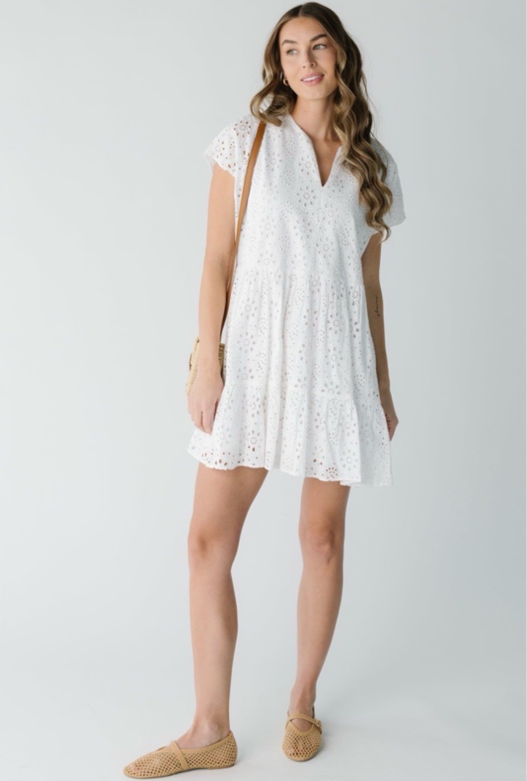 ROBE COURTE BRODE ZARA