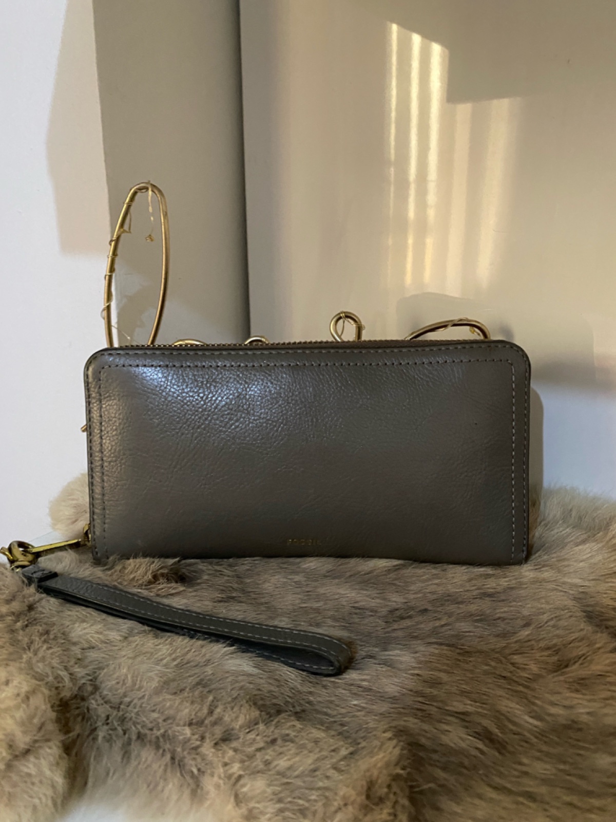 PORTEFEUILLE CUIR VERITABLE FOSSIL