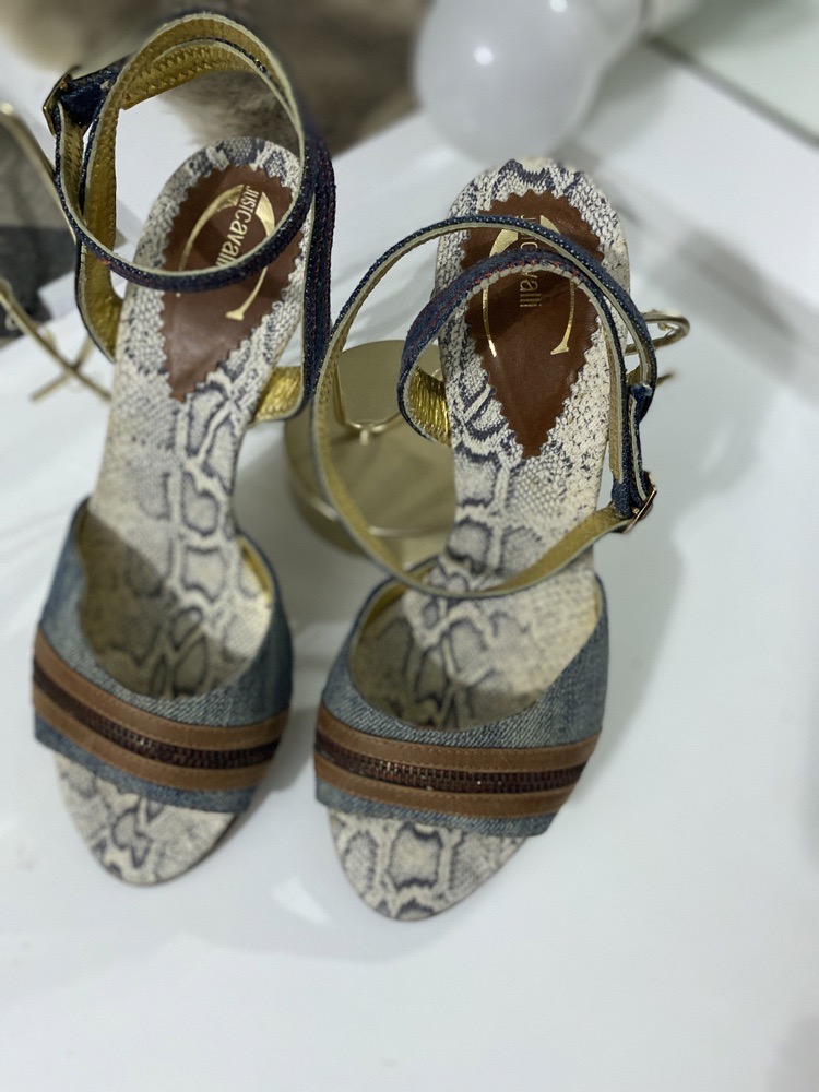 SANDALES JUST CAVALLI AUTHENTIQUE
