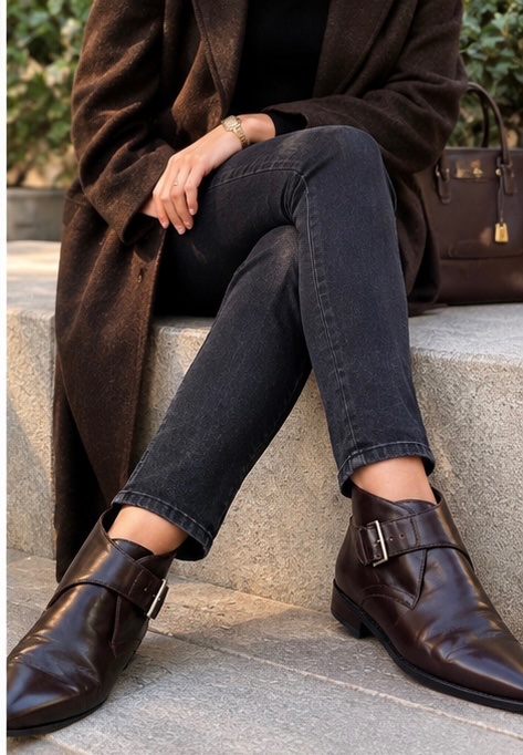 BOTTINE CUIR VERITABLE BURBERRY