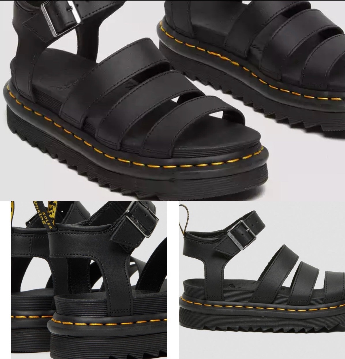 SANDALE PLATEFORME DR MARTINS NEUF