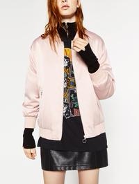 BLOUSON SATINE ZARA