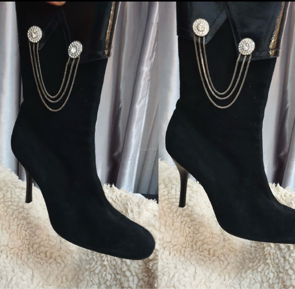 BOTTES CHIC DAIM