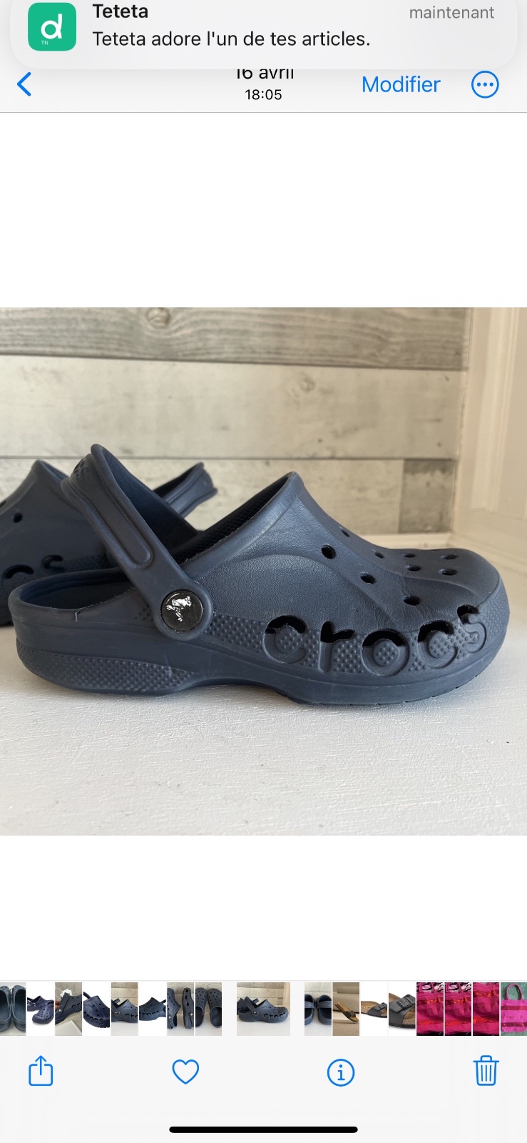 SABOTS CROCS AUTHENTIQUE