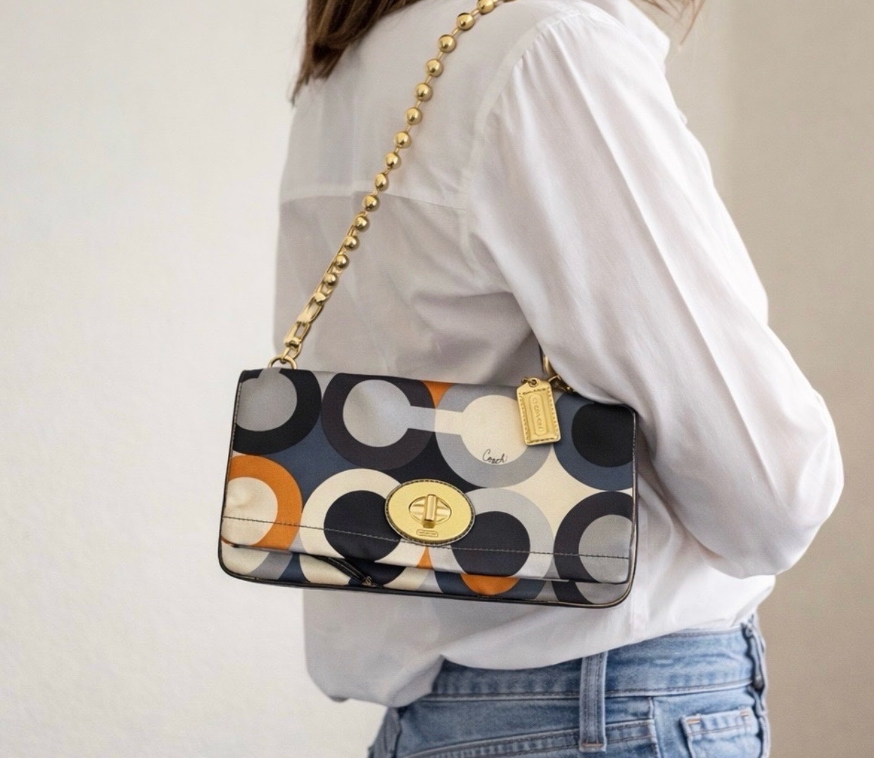 SAC BAGUETTE COACH 