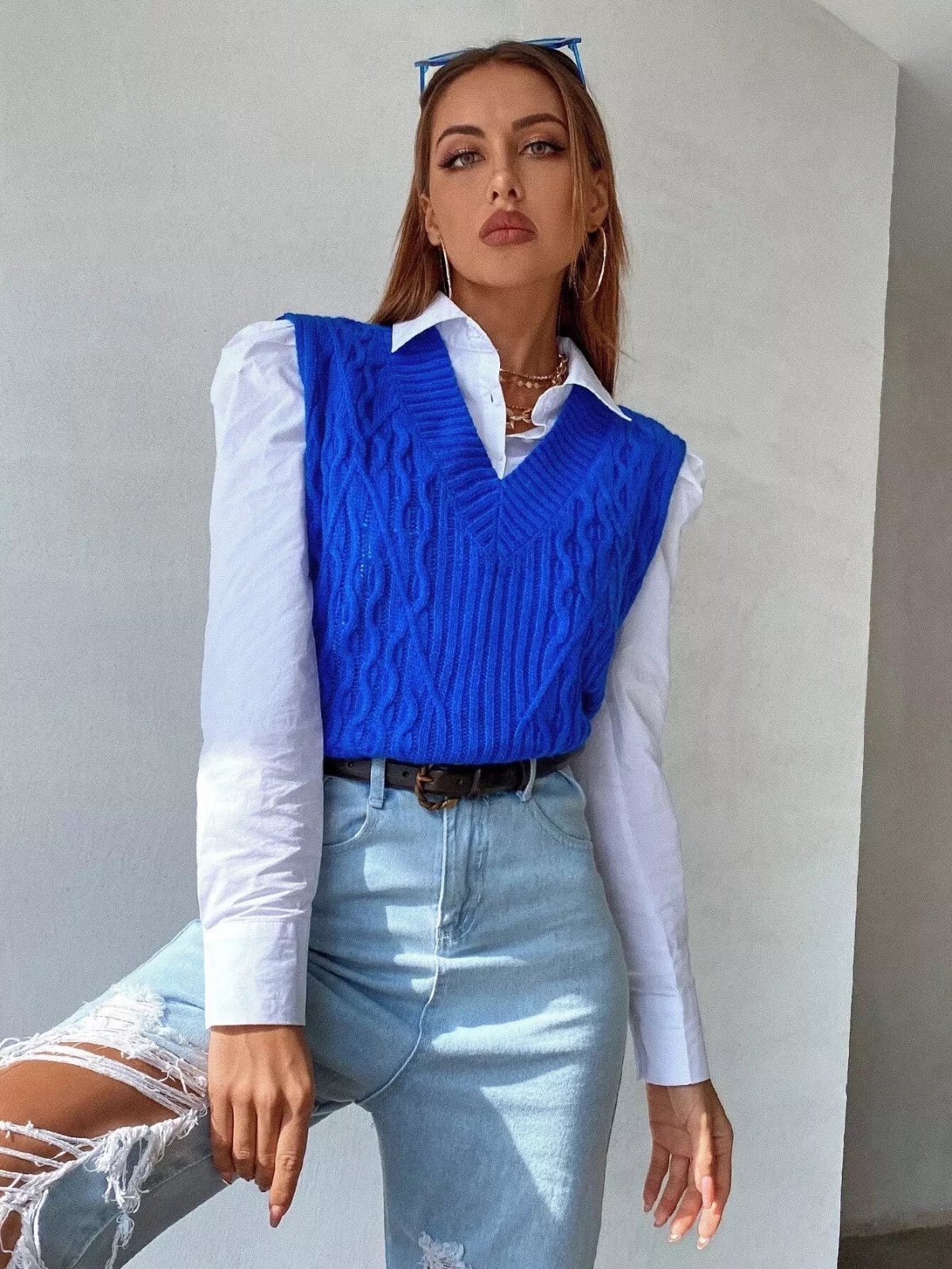 PULL DEBARDEUR SHEIN
