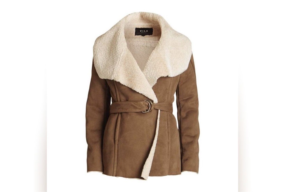MANTEAU PEAU LAINE NEUF VILLA