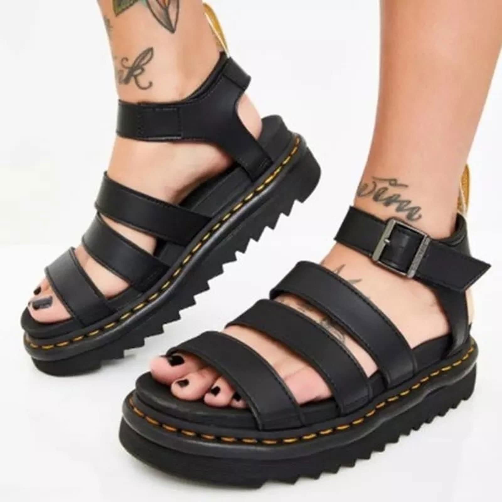 SANDALE PLATEFORME DR MARTINS NEUF