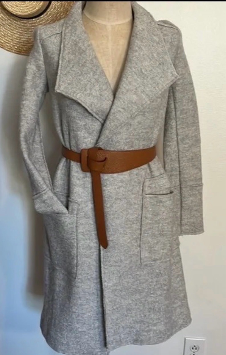 MANTEAU EN LAINE ZARA