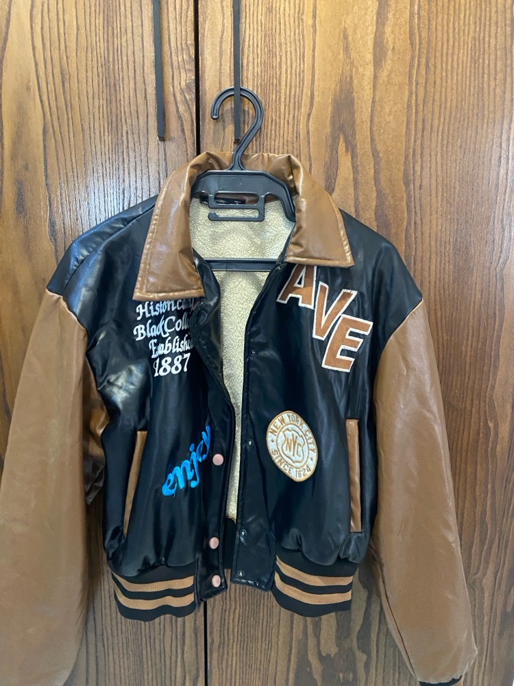 BLOUSON SEMI CUIR SEVENDAY