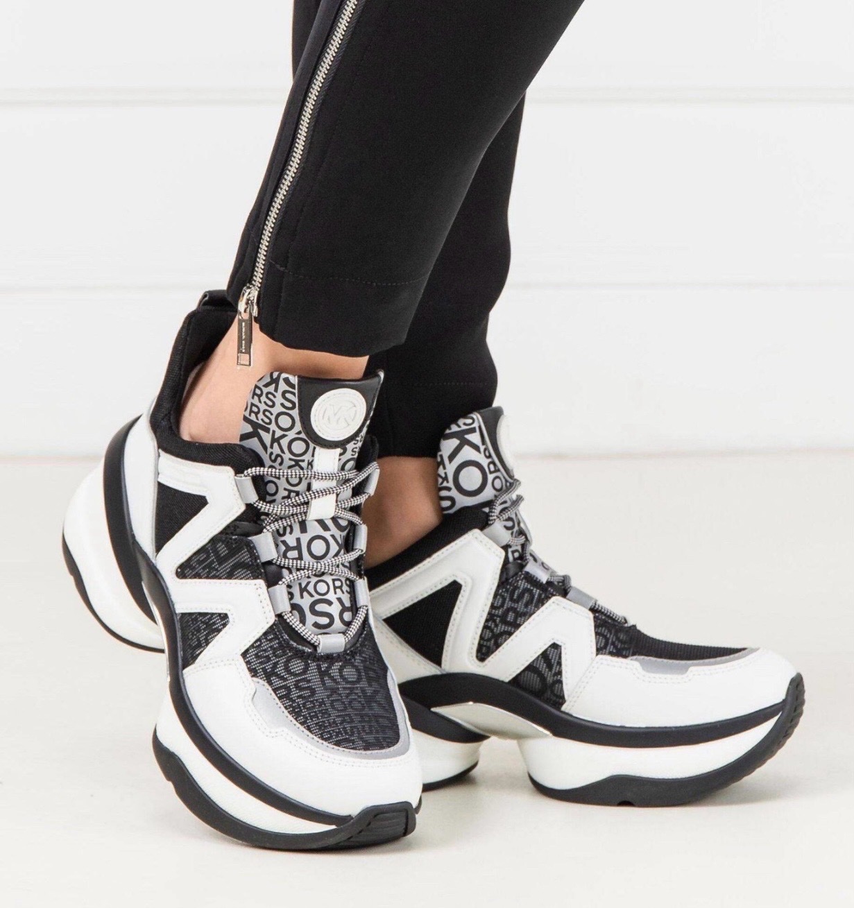 BASKETS PLATEFORME MICKEAL KORS