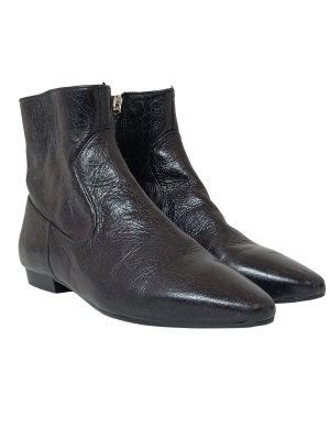 BOTTINE CUIR VERITABLE ZARA