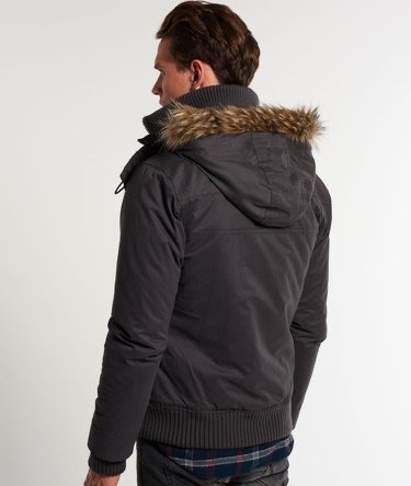 VESTE AVEC CAPUCHE FOURRURE ABERCROMBIE&FITCH
