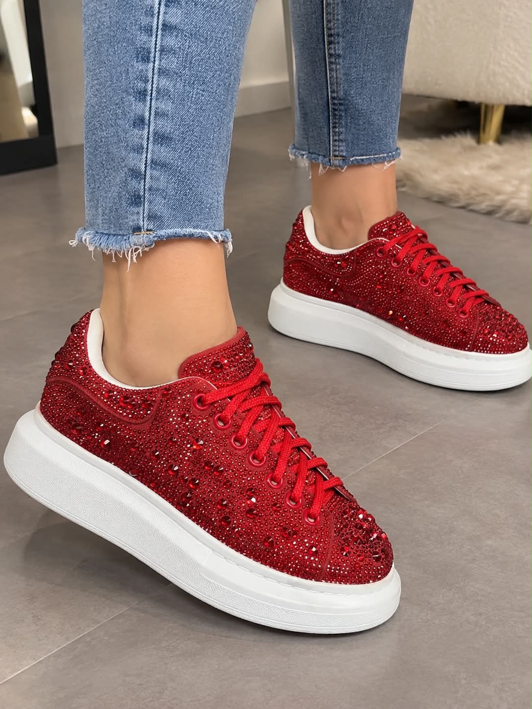 BASKETS PLATEFORME ALEXANDER MCQUEEN