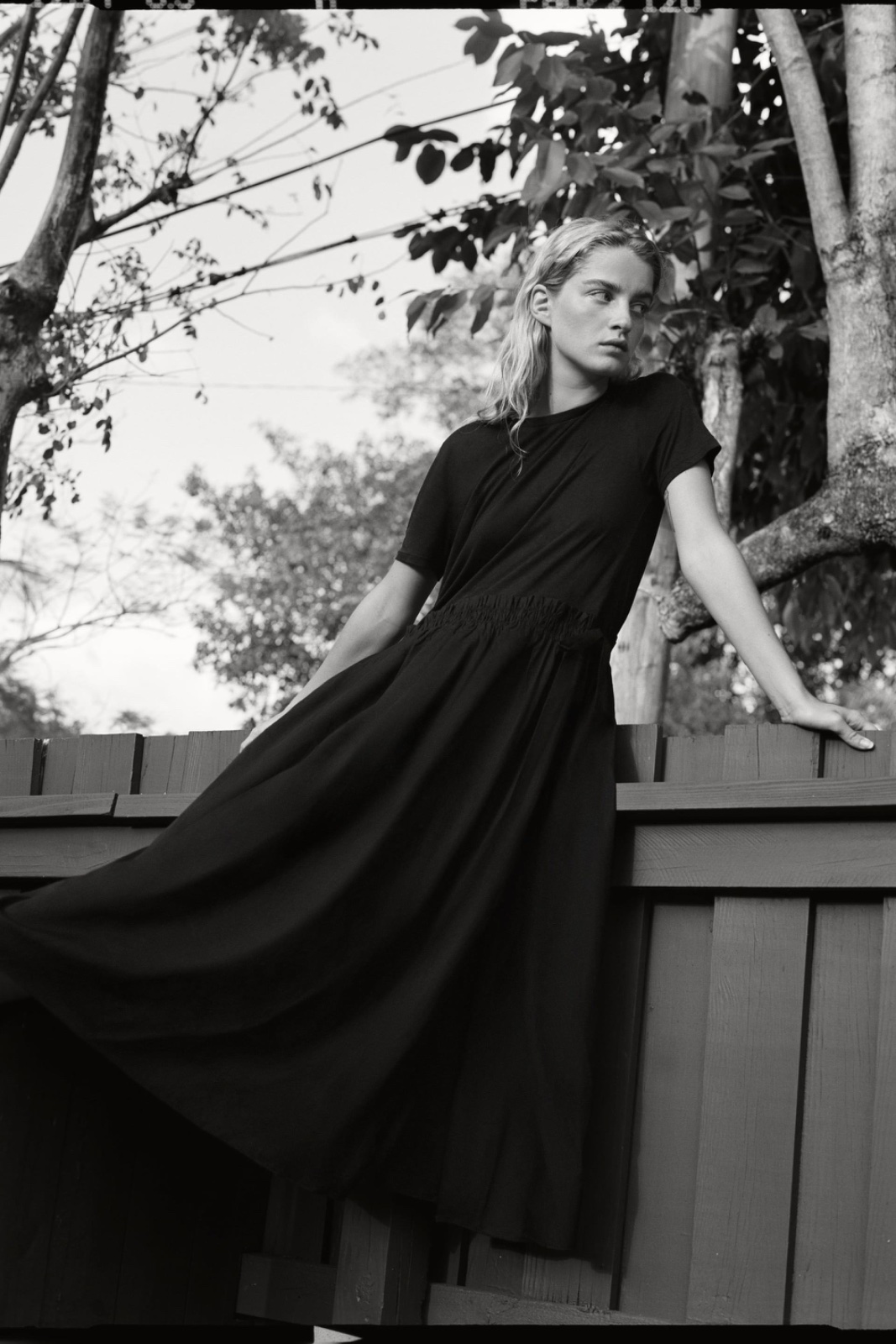 ROBE LONGUE ZARA NEUF