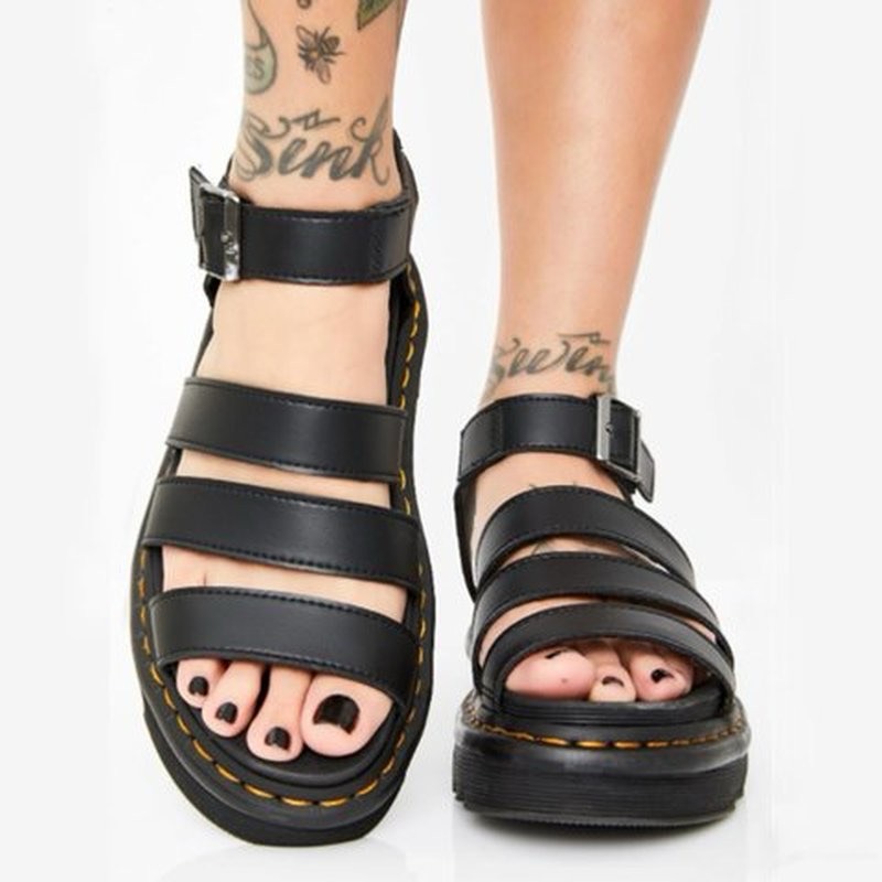 SANDALE PLATEFORME DR MARTINS NEUF