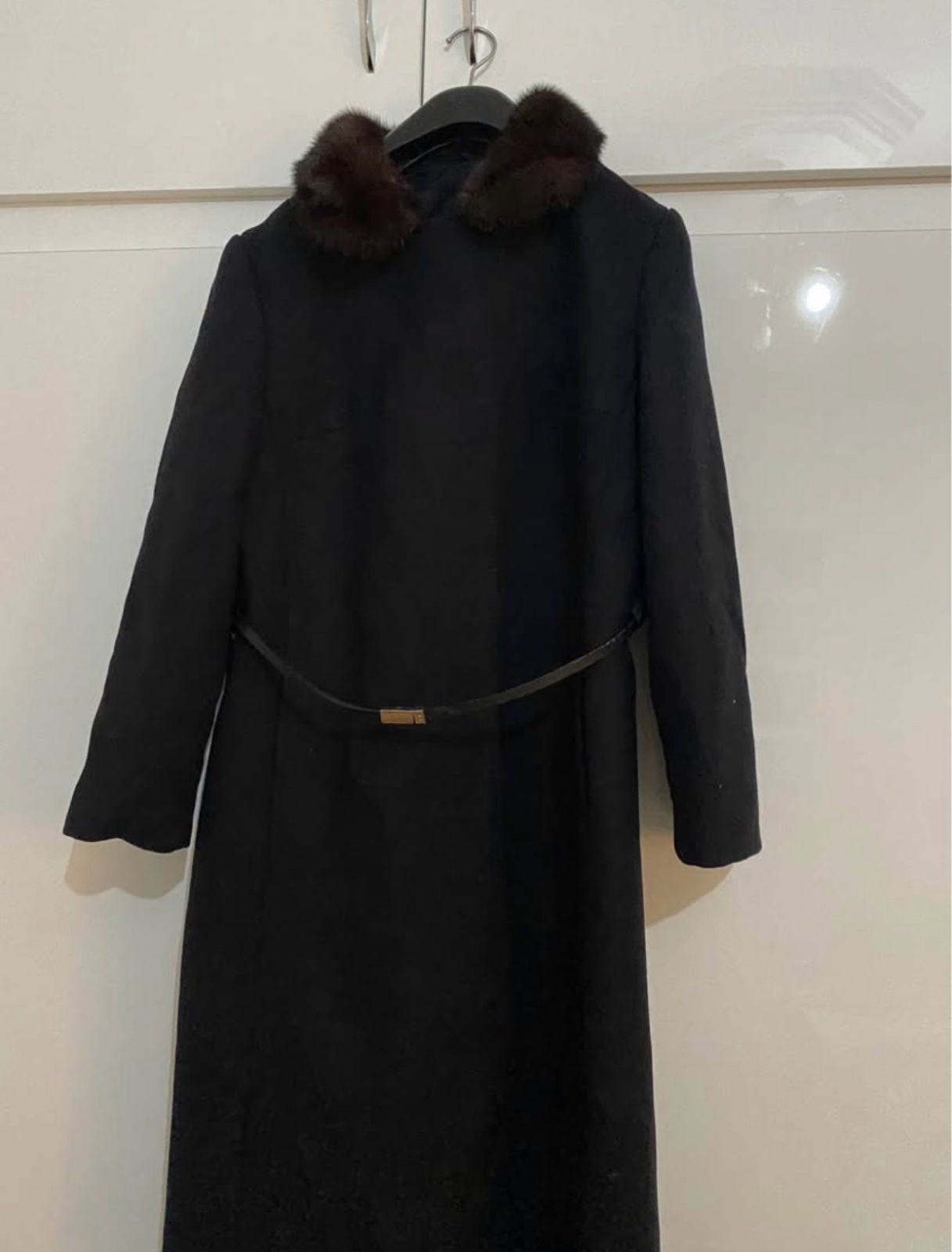 MANTEAU AVEC COL FOURURRE WILKEN