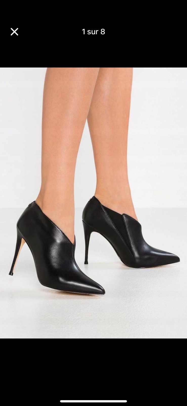 ESCARPIN CUIR VERITABLE GUESS