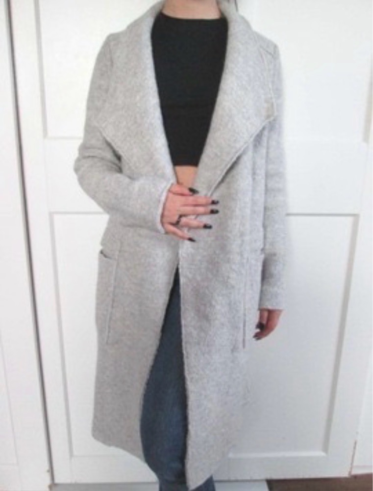 MANTEAU EN LAINE ZARA