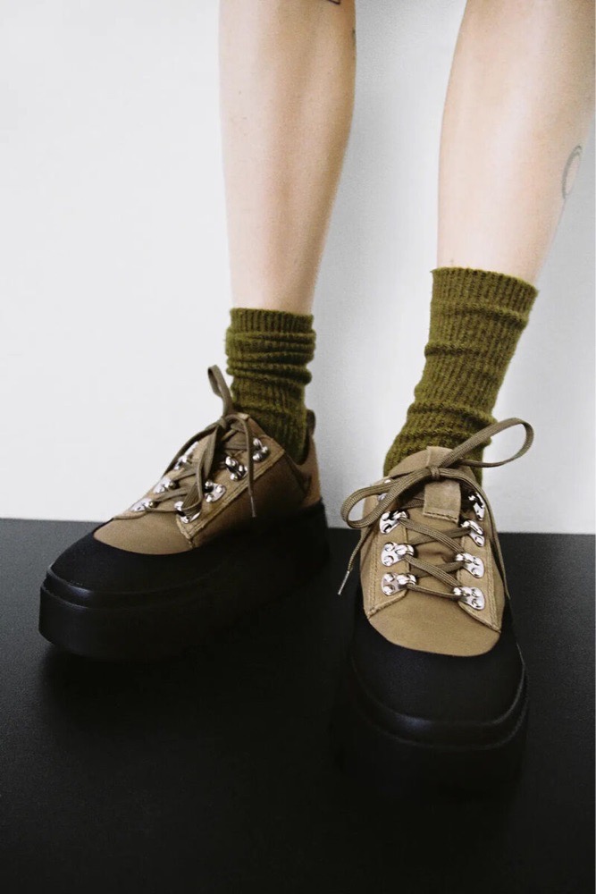 DERBIES PLATFORM ZARA NEUF