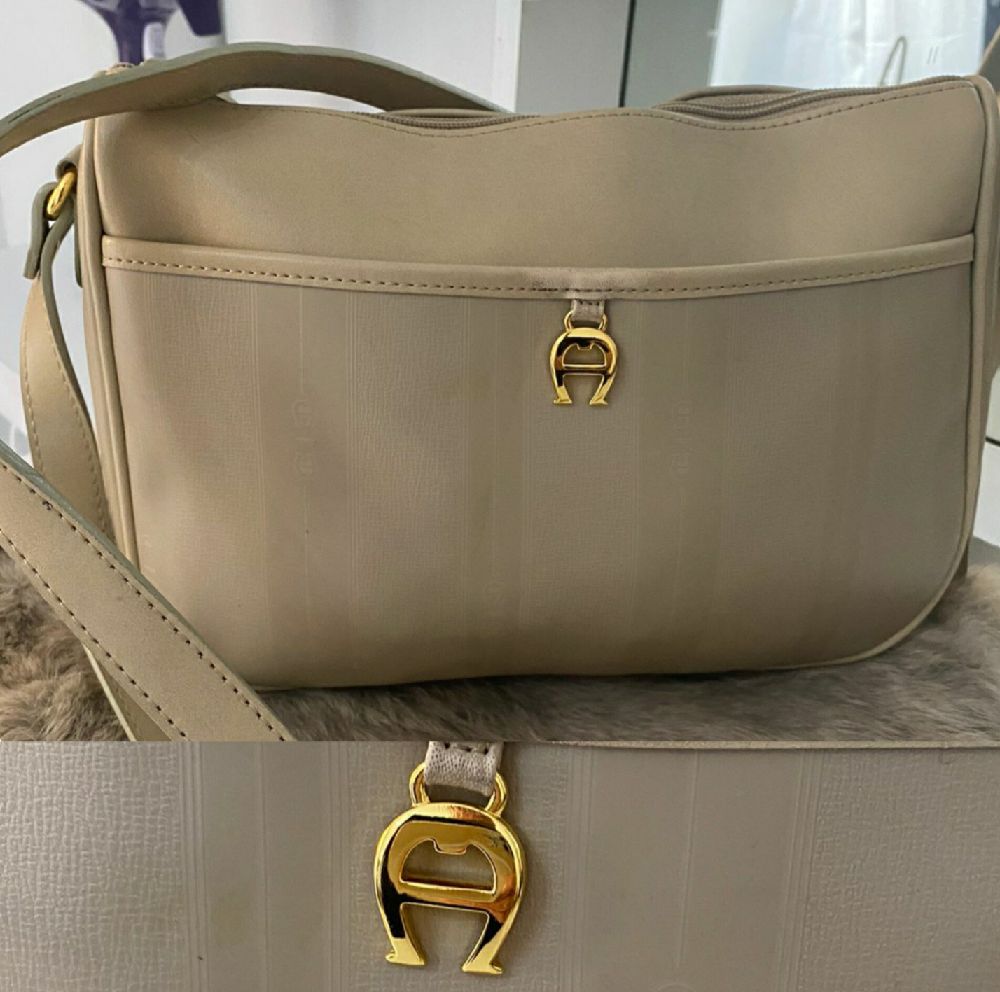 SAC À BANDOULIÈRE ÉTIENNE AIGNER AUTHENTIQUE 