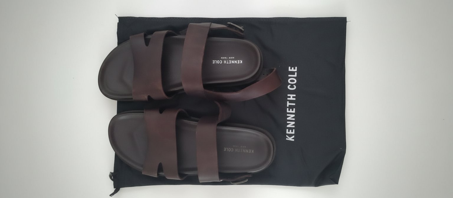 Sandales kenneth cole 100% cuir jamais porté